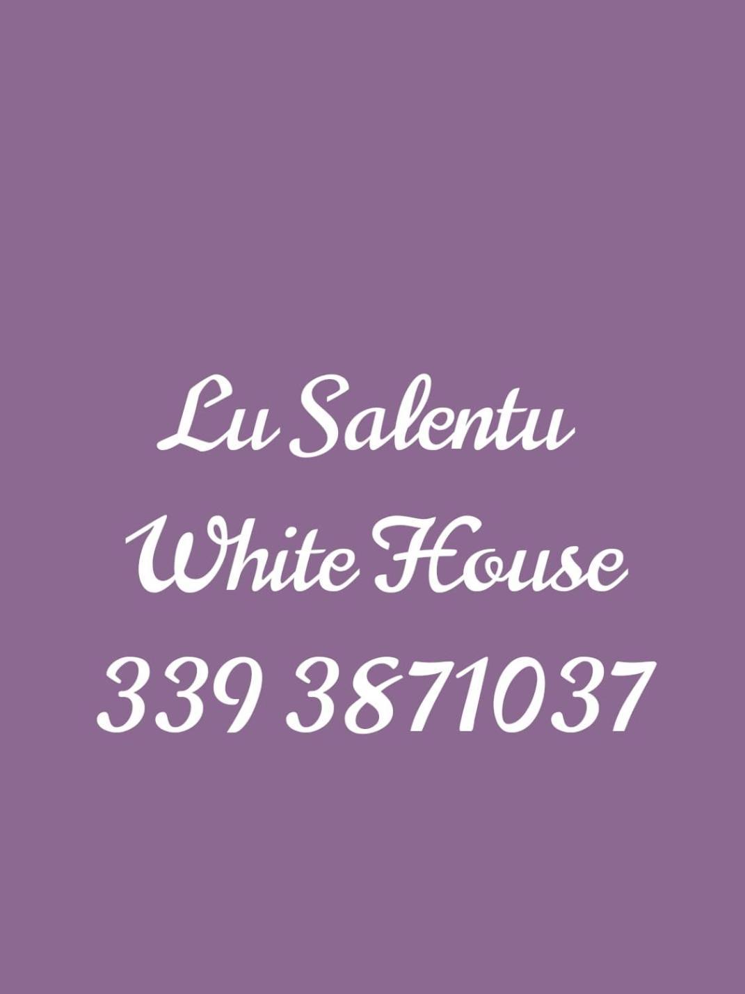 Lu Salentu White House Otel Marina di Mancaversa Dış mekan fotoğraf